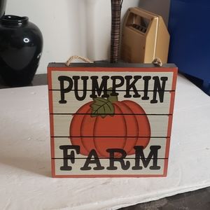 Pumpkin Farm Sign